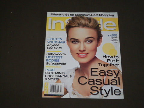 2006 JULY IN STYLE MAGAZINE - KEIRA KNIGHTLEY COVER - B 268