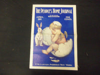 1911 APRIL PEOPLE'S HOME JOURNAL MAGAZINE - GREAT ILLUSTRATIONS & ADS - ST 1787