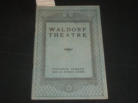 1929 HOUSEPARTY - WALDORF THEATRE PROGRAM - NEW YORK - J 5693