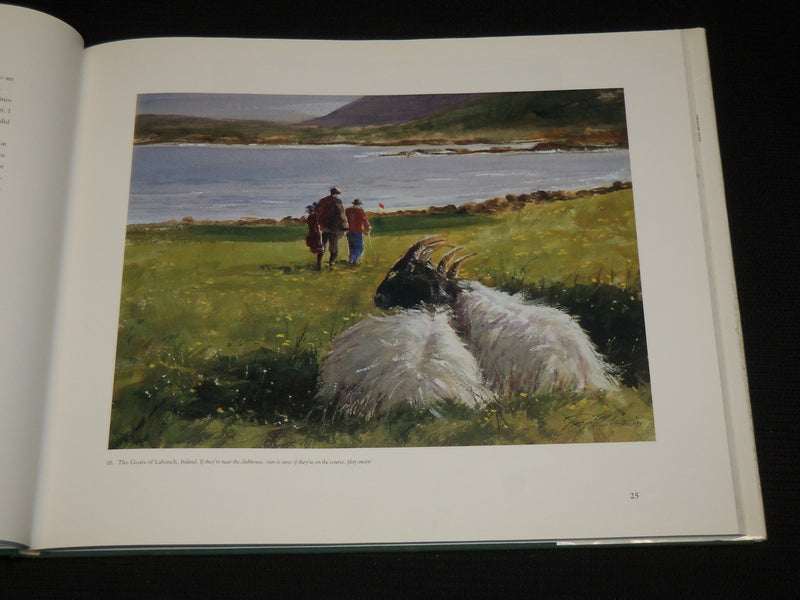 1992 THE SPIRIT OF GOLF HARDCOVER BOOK BY ELLIS WRIGHT - GREAT PHOTOS - R 711M