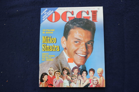 1998 MAY 27 OGGI MAGAZINE - FRANK SINATRA COVER - ITALIAN - E 23695