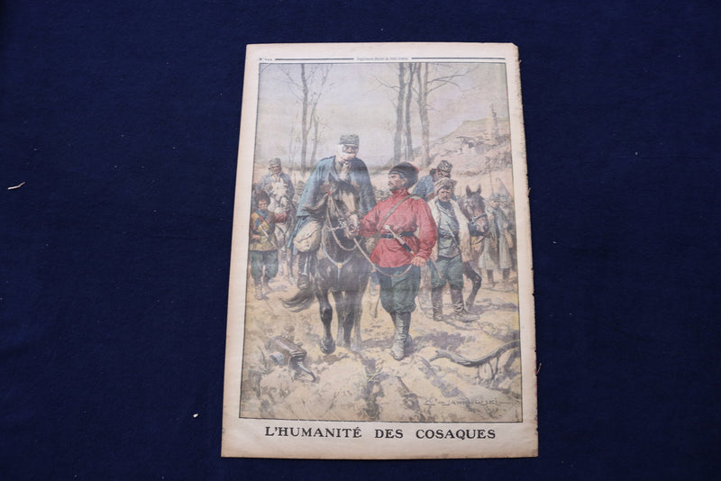 1916 JUL 23 LE PETIT JOURNAL SUPPLEMENT ILLUSTRE MAGAZINE - DE VILLARET- NP 8774