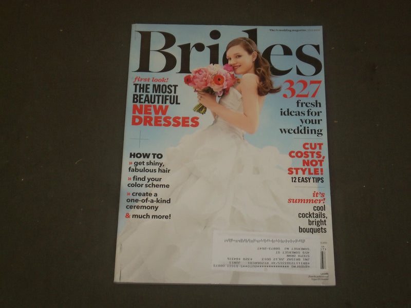 2012 JULY BRIDES MAGAZINE - NICE COVER, PHOTOS & ARTICLES - B 2216