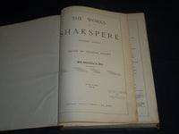 1870'S-1880'S THE WORKS OF SHAKSPERE IMPERIAL EDITION VOLUME LOT OF 3 - Z 173