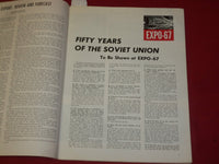 1967 MAY SOVIET LIFE MAGAZINE - USSR AT EXPO-67 - RUSSIAN REVOLUTION - B 6193