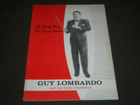 1905'S GUY LOMBARDO ROYAL CANADIANS PROGRAM - NICE PHOTOS - ST 4770