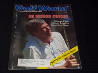 1985 JULY 12 GOLF WORLD MAGAZINE - CURTIS STRANGE FRONT COVER - E 5589A