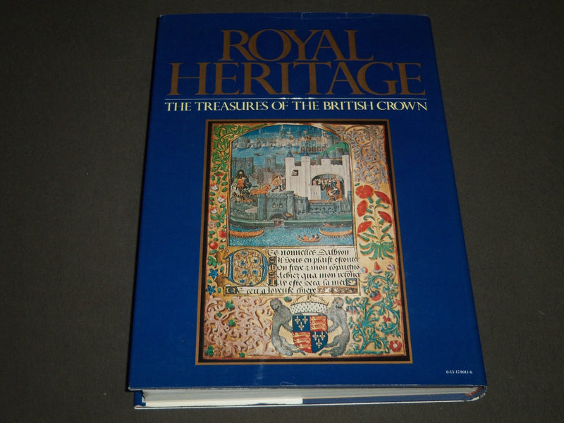 1977 ROYAL HERITAGE THE TREASURES OF THE BRITISH CROWN BY J. H. PLUMB - I 723