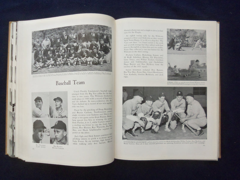 1951 CENTENNIAL SYLLABUS NORTHWESTERN UNIVERSITY YEARBOOK - EVANSTON, IL-YB 3044