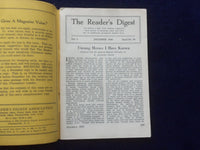 1926 DECEMBER THE READER'S DIGEST SOFTCOVER BOOK - NUMBER 56 - J 8433