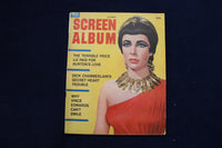 1962 OCTOBER SCREEN ALBUM MAGAZINE - ELIZABETH TAYLOR COVER - E 12800