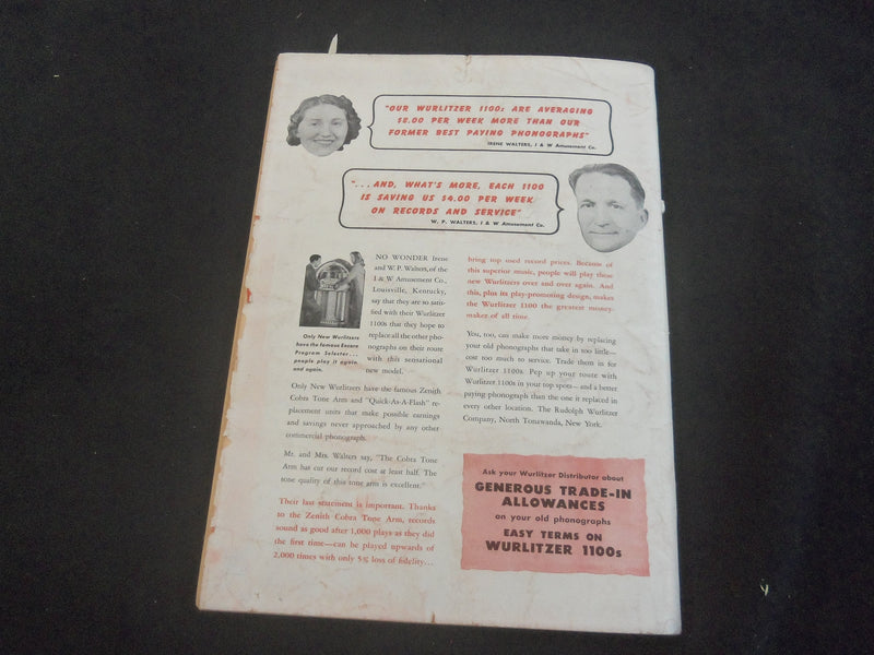 1948 JULY 10 THE BILLBOARD MAGAZINE - SPIKE JONES AND ENTIRE COMPANY - SP 9436B