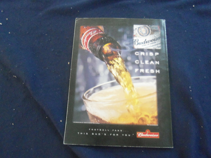 2000 DEC 24 NFL INSIDER MAGAZINE- PHILADELPHIA EAGLES VS CIN. BENGALS - ST 2968U