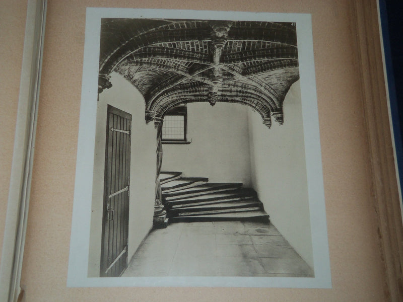 1900'S OLD HOLLANDISH INTERIORS 15-18 CENTURY - SIXTY PHOTOGRAPHS VOLUME - Z 84