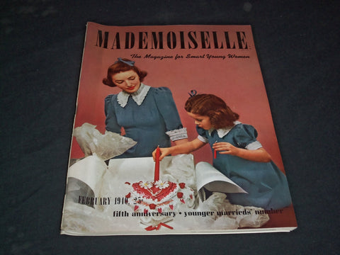 1940 FEBRUARY MADEMOISELLE MAGAZINE - YOUNGER MARRIEDS' NUMBER - SP 6524