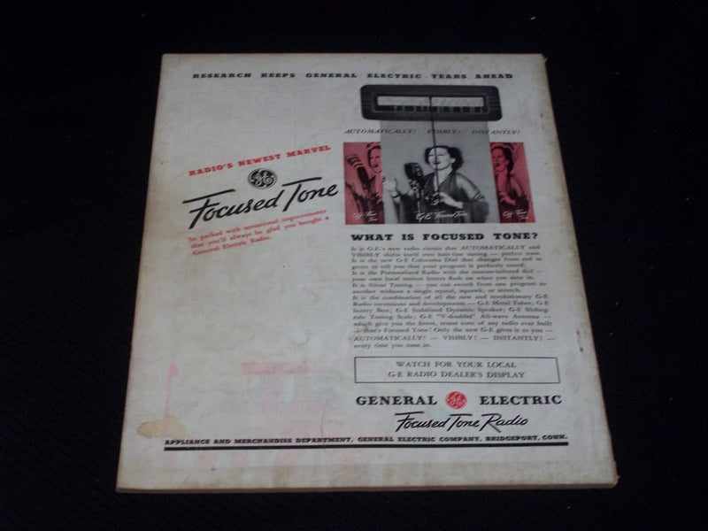 1936 SEPTEMBER RADIO-CRAFT MAGAZINE VERY NICE COVERS & ADS - E 401