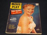 1952 JULY MOVIE PLAY MAGAZINE - JUNE HAVER FRONT COVER - E 14235