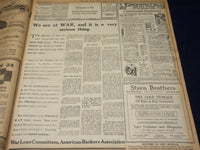 1917 JUNE 11 NEW YORK TIMES NEWSPAPER - NEW YORK NEARS BOND QUOTA - NT 7792
