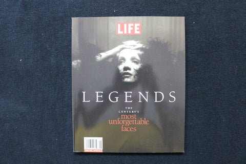 1997 LIFE LEGENDS MAGAZINE - THE MOST UNFORGETTABLE FACES COVER - E 24410
