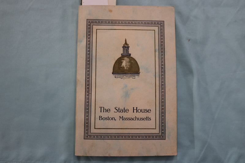 1927 THE STATE HOUSE BOSTON, MA SOFTCOVER BOOK BY ELLEN BURRILL - K 3339