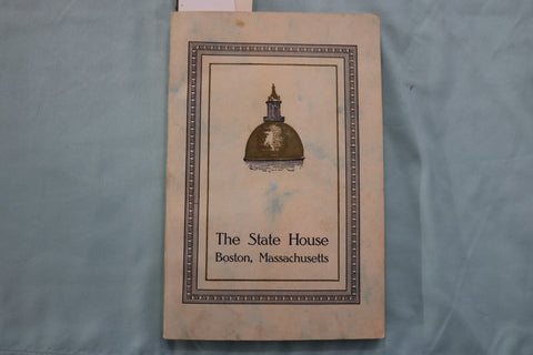 1927 THE STATE HOUSE BOSTON, MA SOFTCOVER BOOK BY ELLEN BURRILL - K 3339
