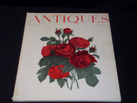 1957 MAY ANTIQUES MAGAZINE - NICE ROSES FRONT COVER - E 5976