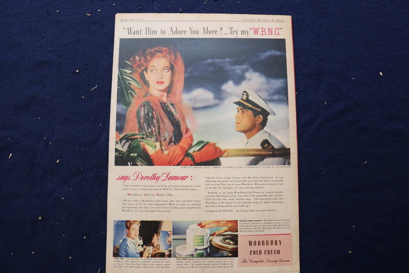 1943 OCTOBER 31 CHICAGO TRIBUNE - ESTHER WILLIAMS - E 22799