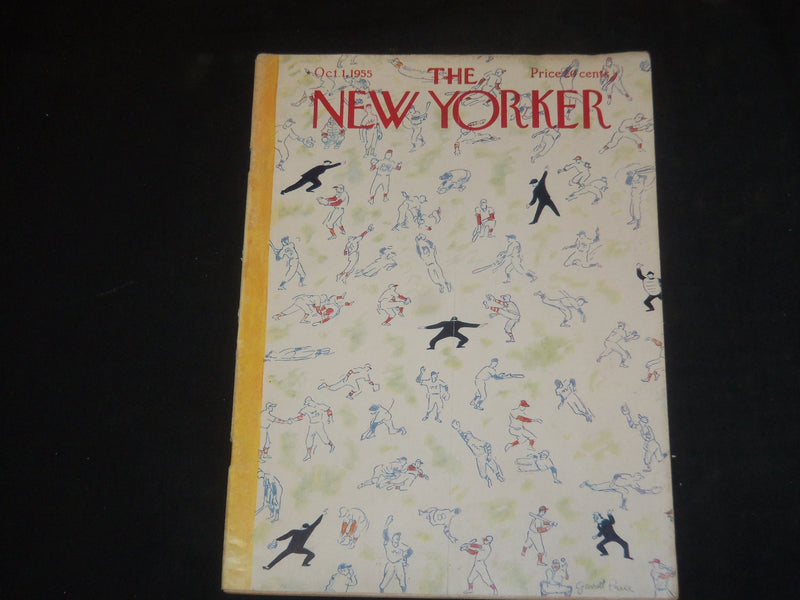 1955 OCTOBER 1 THE NEW YORKER MAGAZINE - ILLUSTRATED COVER - NY 1044