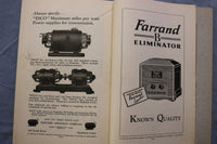 1927 AUGUST PROCEEDINGS OF INSTITUTE OF RADIO ENGINEERS SOFTCOVER BOOK - K 3234