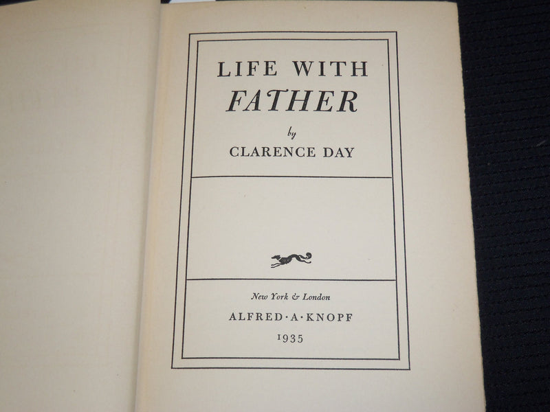 1935-1936 LIFE WITH FATHER - MOTHER BOOK LOT OF 3 - CLARENCE DAY - KD 3905J