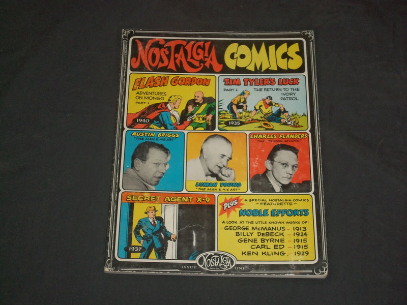 1970'S NOSTALGIA COMICS MAGAZINE - VOLUME 1, NUMBER 1 - B 4981