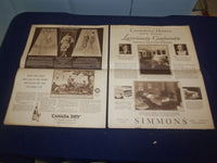 1928 MAY 13 NEW YORK HERALD TRIBUNE GRAVURE SECTION -HOOVER-KING GEORGE- NP 4986