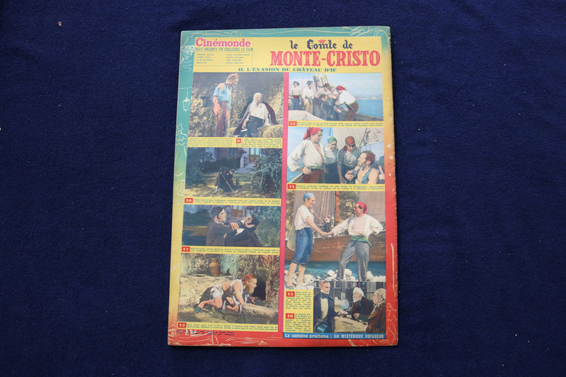 1950 MAY 15 CINEMONDE MAGAZINE - JOAN CRAWFORD - FRENCH COVER - E 23978