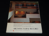 1979 JUNE ARCHITECTURAL RECORD MAGAZINE - HARVARD'S KENNEDY SCHOOL - E 4168