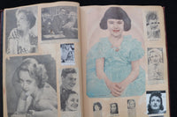 MOVIE STARS SCRAPBOOK - MANY PHOTOS - E 26438