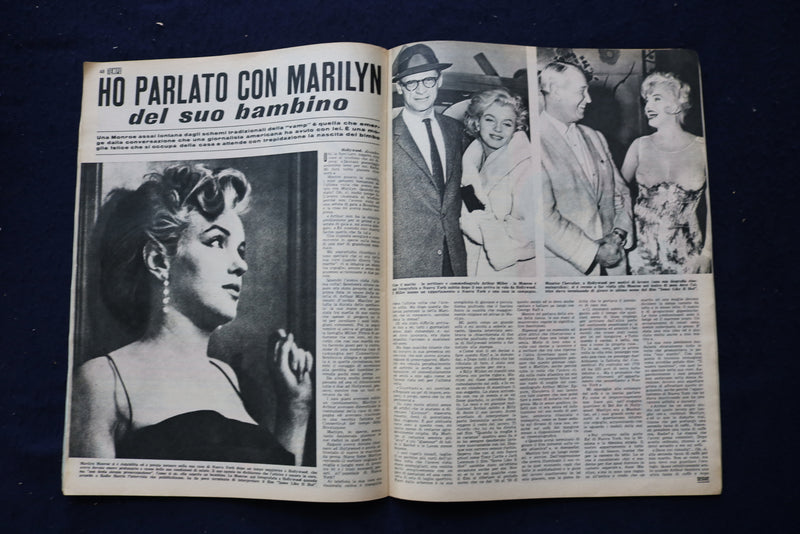 1958 DECEMBER 16 TEMPO MAGAZINE - MARILYN MONROE INSIDE - ITALIAN - E 23679