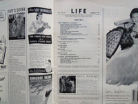 1942 SEPTEMBER 7 LIFE MAGAZINE - CARGO WAR GLIDER - L 303