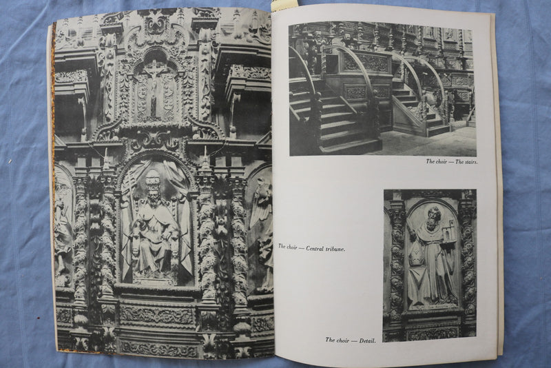 1950'S CATHEDRAL OF MEXICO BY REV. M. GOMEZ - SOFTCOVER BOOK - K 2995