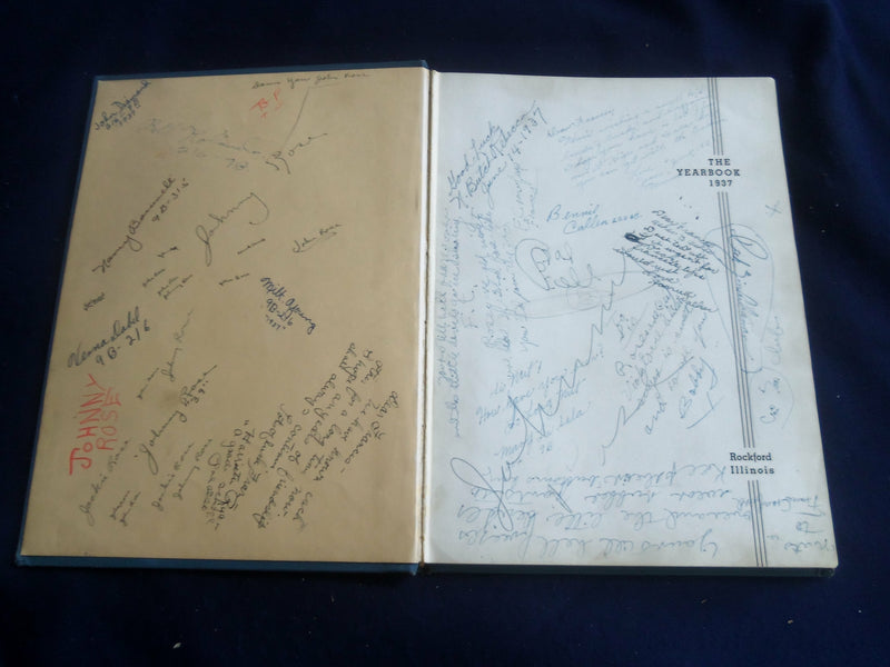 1937 THEODORE ROOSEVELT JUNIOR HIGH SCHOOL YEARBOOK - ROCKFORD, IL - YB 2740