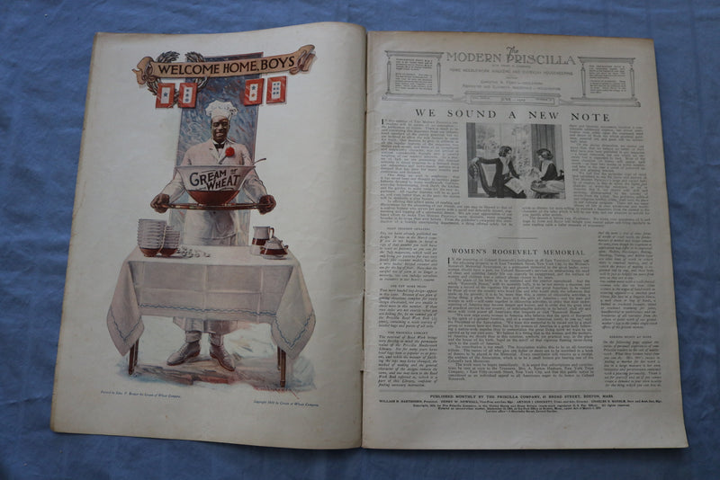 1919 JUNE THE MODERN PRISCILLA MAGAZINE - TWO UNUSUAL STORIES NUMBER - SP 4782O
