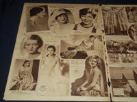 1930 NOV 2 PITTSBURGH SUN TELEGRAPH GRAVURE - THREE CLOWNS - KNIGHT - NT 9586