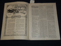 1916 AUGUST 21 THE INDEPENDENT MAGAZINE - MAYOR MITCHELL COVER - ST 3400Y