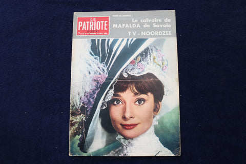 1964 SEPTEMBER 13 LE PATRIOTE MAGAZINE - AUDREY HEPBURN COVER - FRENCH - E 23845