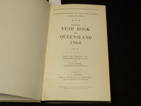 1960-1969 QUEENSLAND YEAR BOOK LOT OF 10 - GOV. STATISTICIAN BRISBANE - KD 1D