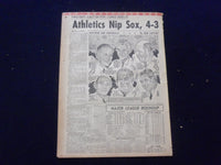 1958 JULY 23 BOSTON DAILY RECORD NEWSPAPER - REDS SPURN UN FOR KHRUSH - NP 6363