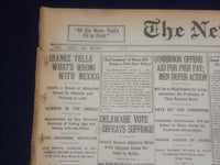 1920 JUNE 3 NEW YORK TIMES - IBANEZ TELLS WHAT'S WRONG WITH MEXICO - NT 9103