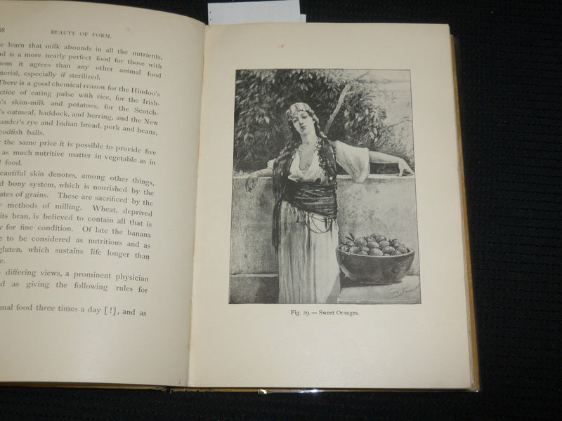 1894 BEAUTY OF FORM AND GRACE OF VESTURE HARDCOVER BOOK - FRANCES STEELE- J 7030