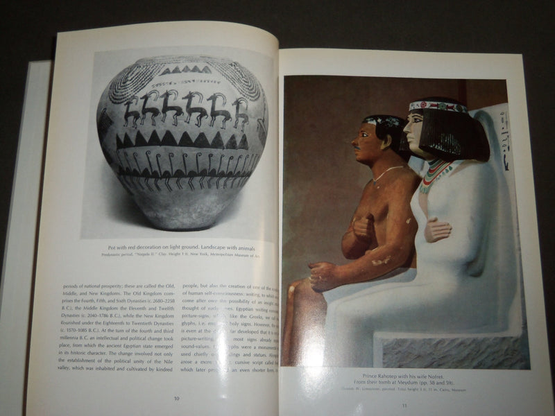 1968 EGYPTIAN ART HARDCOVER BOOK BY VAGN PPOULSEN - KD 4899