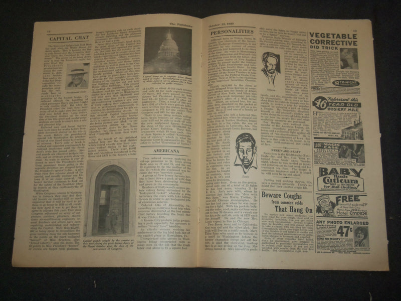 1935 PATHFINDER MAGAZINE - LOT OF 3 - J 6378