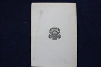 1912 FEB 1 METROPOLITAN OPERA HOUSE- DAS RHEINGOLD PROGRAM - H. WEIL - K 1612